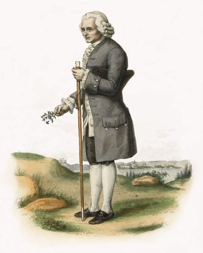 Jean Jacques Rousseau door French School